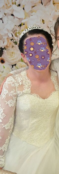 Булченска рокля бяла