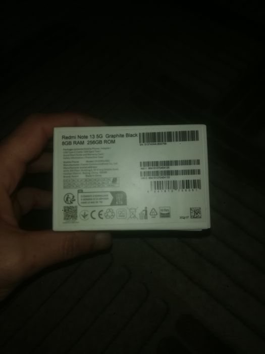 Cutie telefon Xiaomi Note13 5g +Husa Nouă