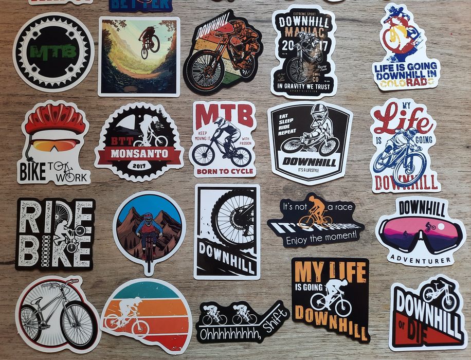 Велостикеры водонепроницаемые