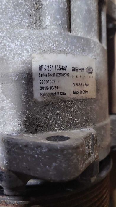 Compresor clima MAN TGX HELLA 8FK351135641