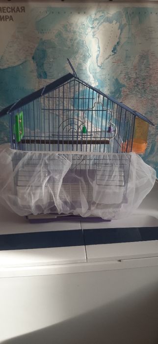 Продам клетку для попугая