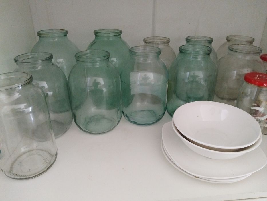 Банки стеклянные
