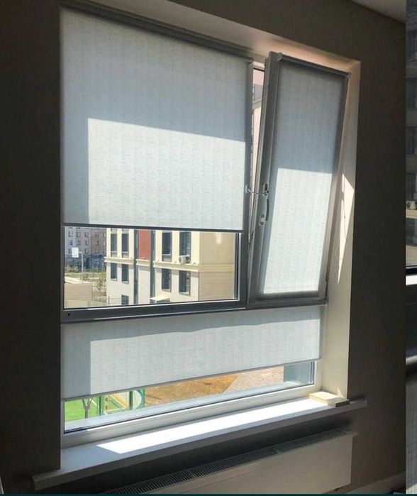 Ролл шторы, день и ночь.