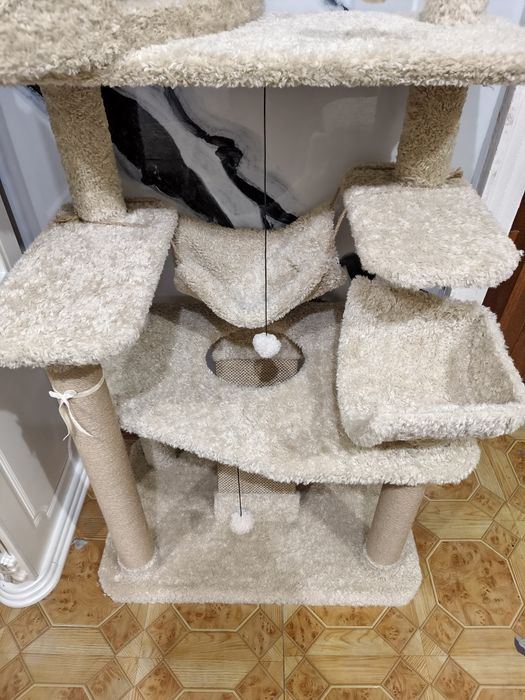 Игровой комплекс кошек. Домик для кошки