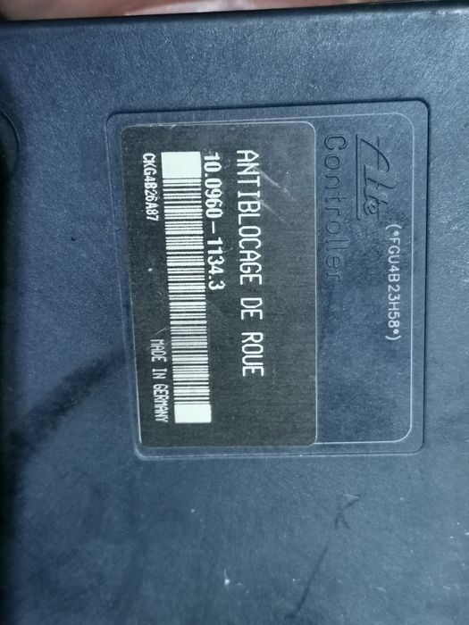 Modul unitate pompa ABS peugeot 206 206 cc citroen c2 c3 9650222880