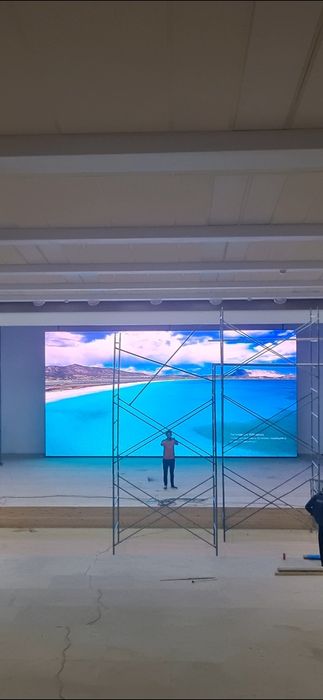 Led ekran   Лед  экран  new   ustanovka