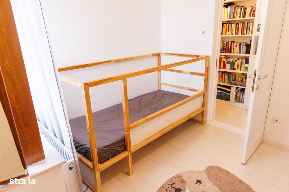Duplex 3 camere | 1 minut metrou Obor | bloc 2015 | mobilat și utilat