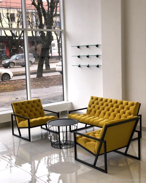 Loft dizayndagi mebellar