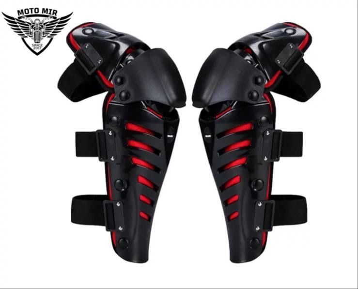 В наличии имеется новый  Мотонаколенники, защита колена SCOYCO