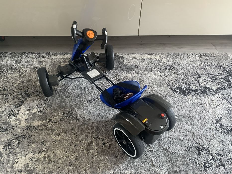 Kart Electric Pliabil Pentru Copii, 3-7 Ani, Albastru, 12V, 12 Ah