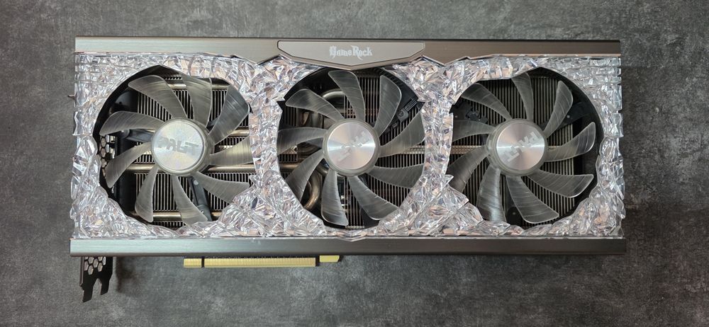 Видеокарта Palit RTX 3070ti Game Rock. Возможен обмен.Доставка .
