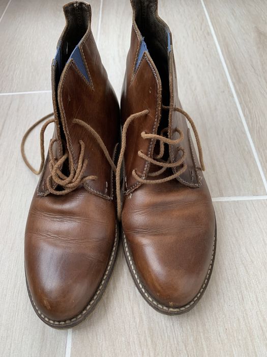 Кожени боти от естествена  кожа