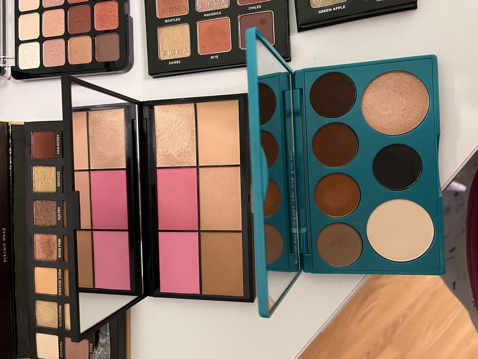 Лот оригинални палитри Abh, NYX, Gosh, Morphe