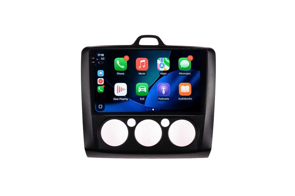 Navigatie Ford Focus 2 Android 14 , Carplay Android Auto + Camera Marsarier
