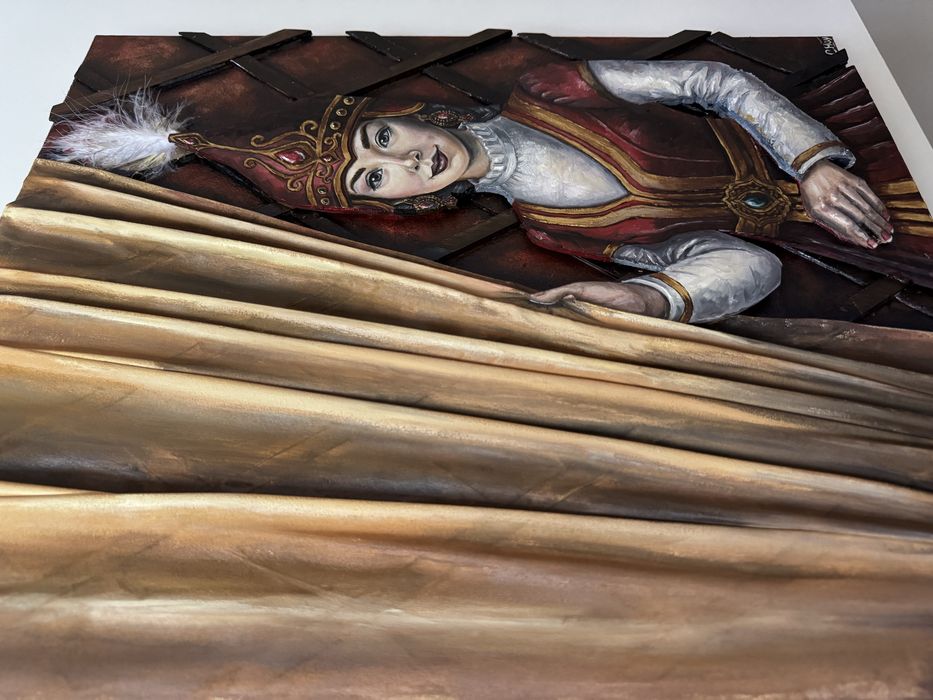 Продам картину в смешанной технике