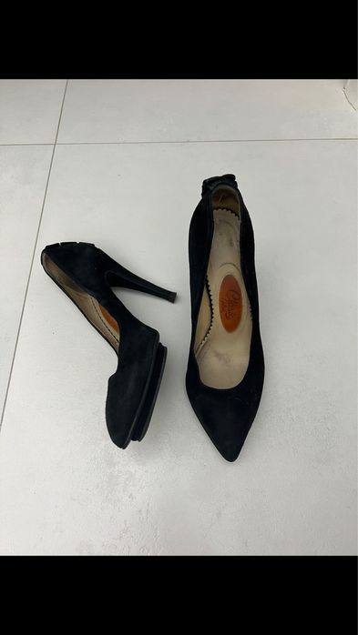 Vand pantofi piele naturala