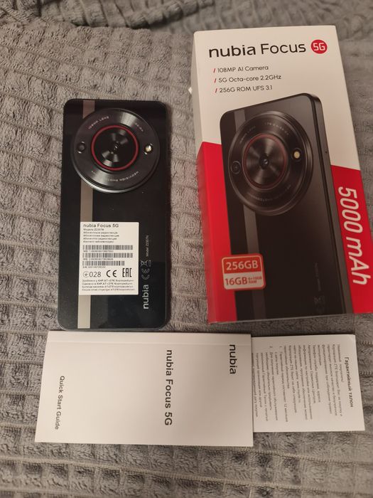 Новый ZTE Nubia Focus 5G 256 Gb