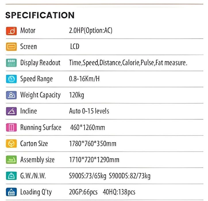 Беговая дорожка Fitness Gear