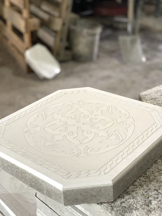 Брусчатка, тротуарная плитка,бордюры