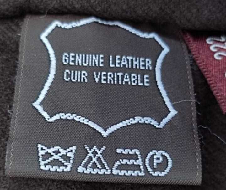 Мъжко пилотско кожено яке L