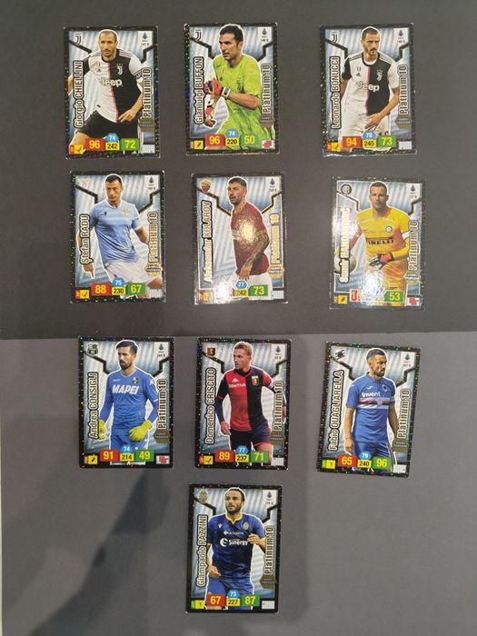 Colecție Adrenalyn XL + album 2019-20: +563 Carduri MINT (Fără dubluri) Trofeo | Handanovic Top Player | Seturi Complete