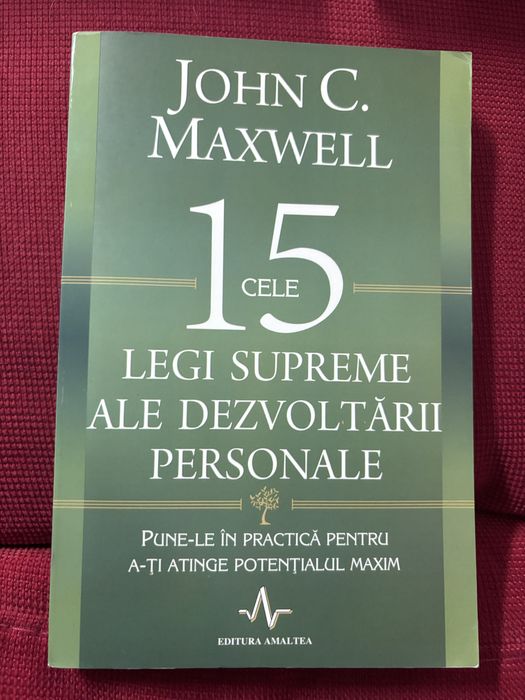 Carți dezvoltare personală John C.Maxwell