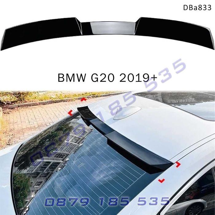 Заден спойлер багажник BMW 3 серия G20 2019+ бмв г20 крило тунинг