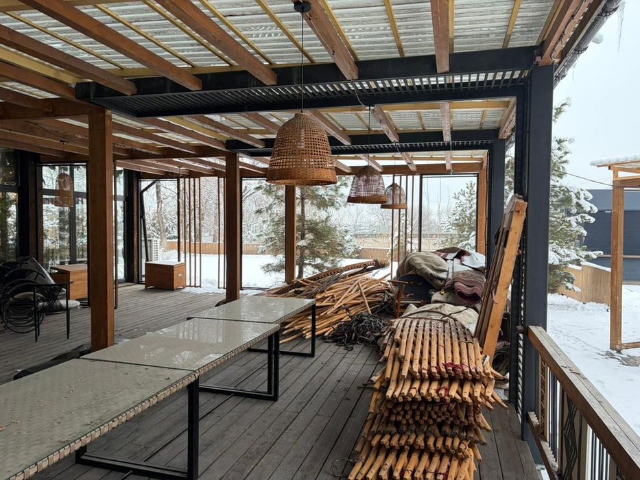 Готовый навес под ключ