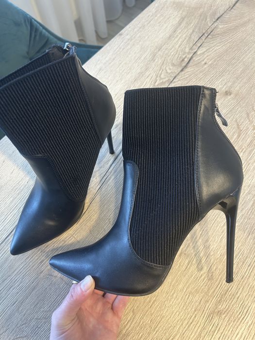 Botine Benaza, piele, 38