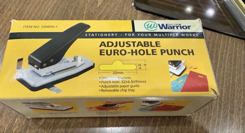 Вырубщик евроотверстия Warrior