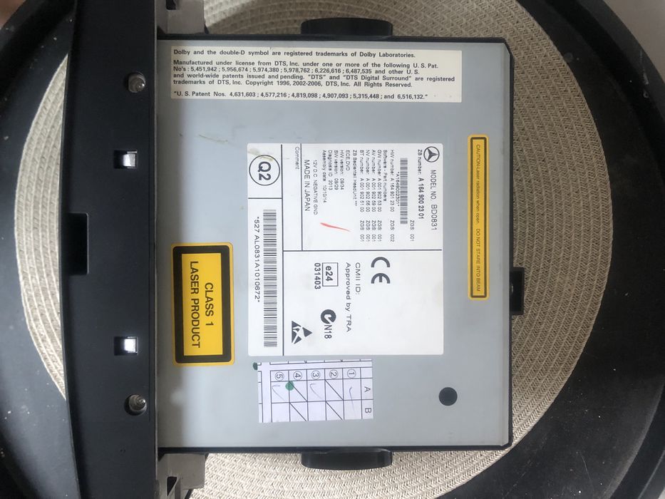 Navi ML 2006 - 2010 W164