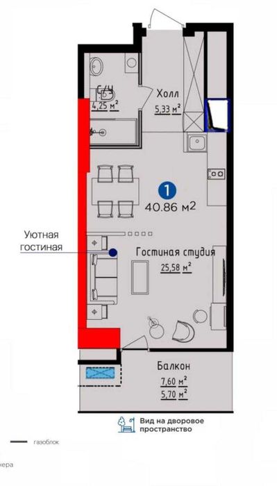 Продаётся коробка ЖК NRG U Tower