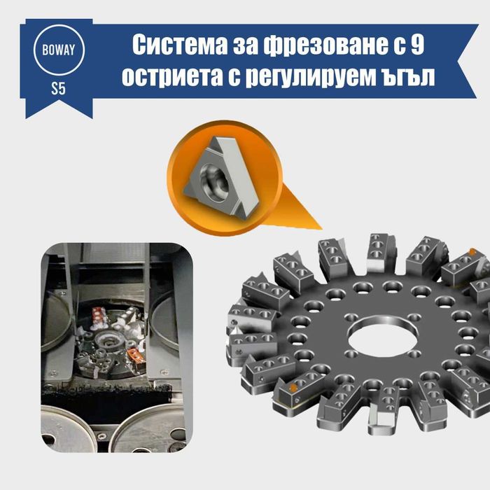 BOWAY S5 Термоподвързваща машина