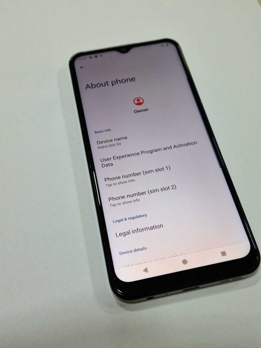 Nokia G60 5G 128GB 6GB RAM Dual