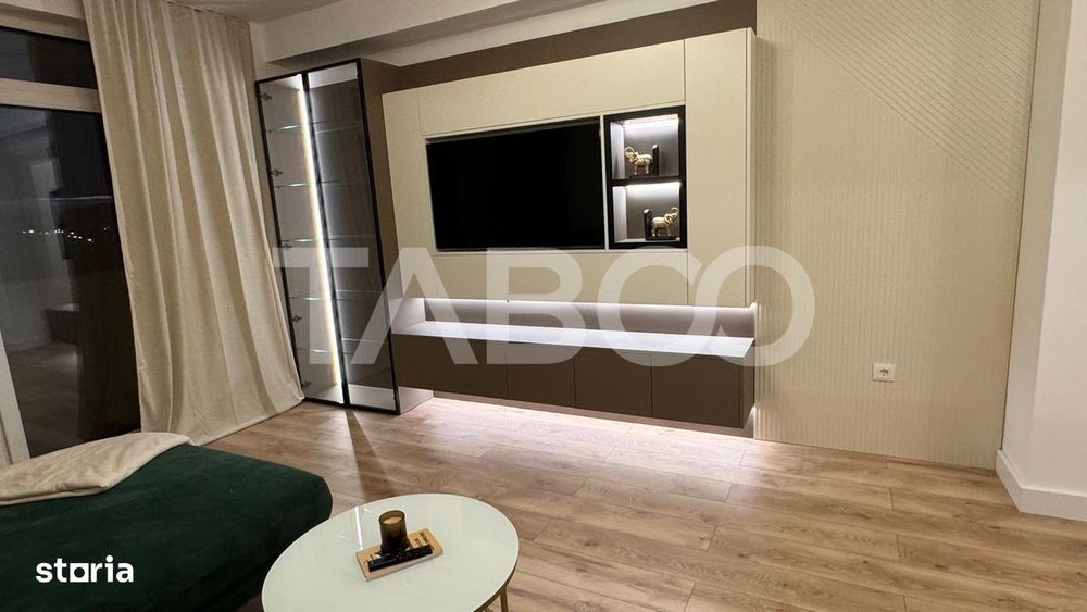 Apartament de lux 2 camere 63 mp si balcon complet mobilat si utilat