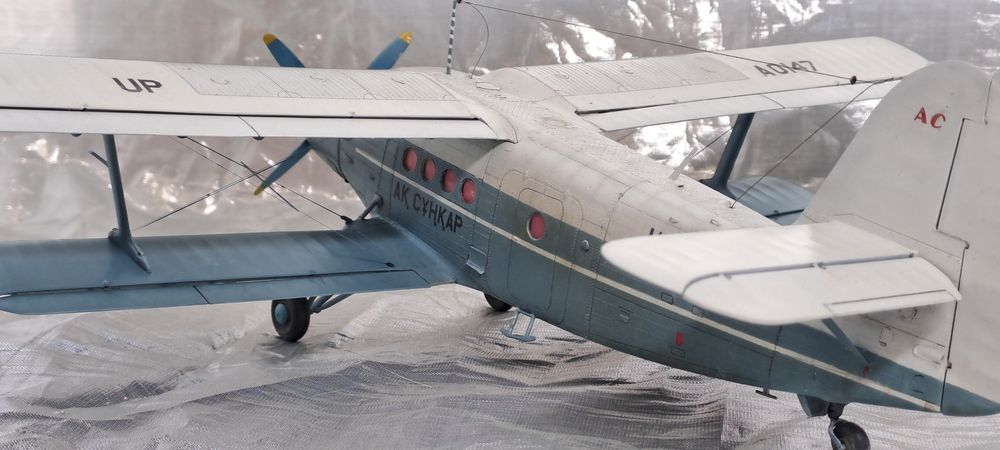 Сборная модель самолёта Ан-2