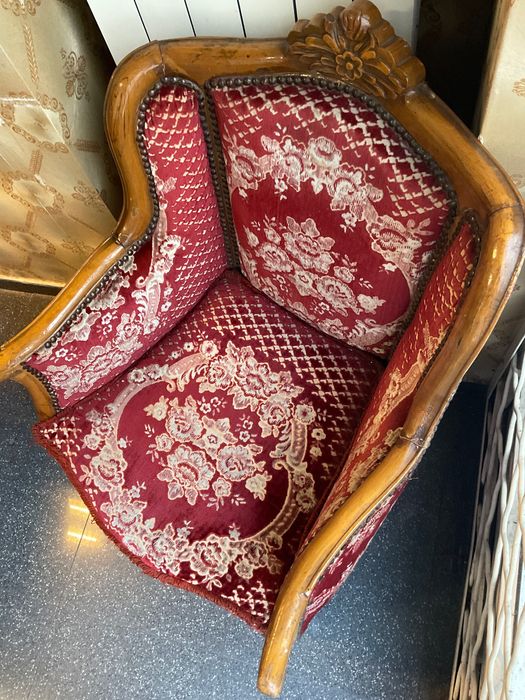 Ретро холна гарнитура, 4 кресла, диван