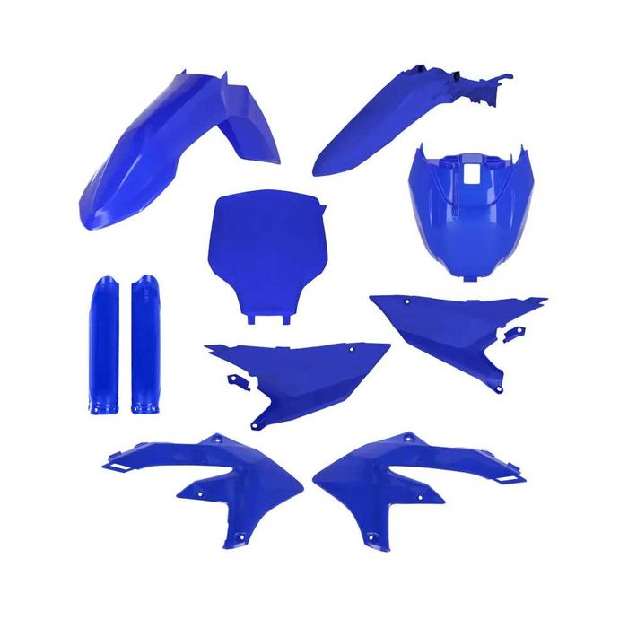 Пълен кит пластмаси Yamaha YZ450F 2026 черен и син за нови модели