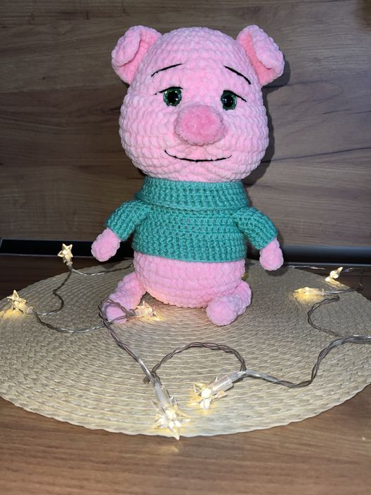 Плетени играчки с плюшена прежда