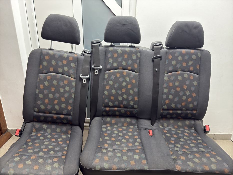 Scaun rabatabil+bancheta rândul 2 Mercedes Vito 639