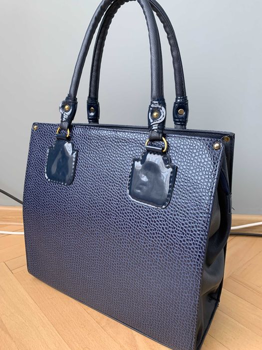 Дамска чанта синя