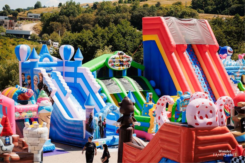 Tobogan/topogan gonflabil SENZAȚIE