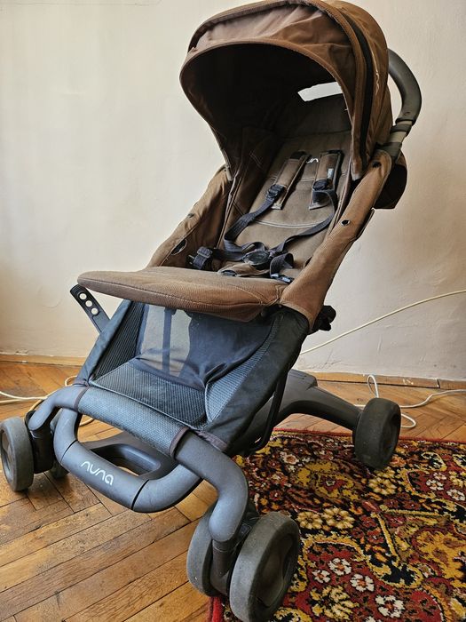 NUNA PEPP LUXX Комбинирана бебешка количка Chocolate