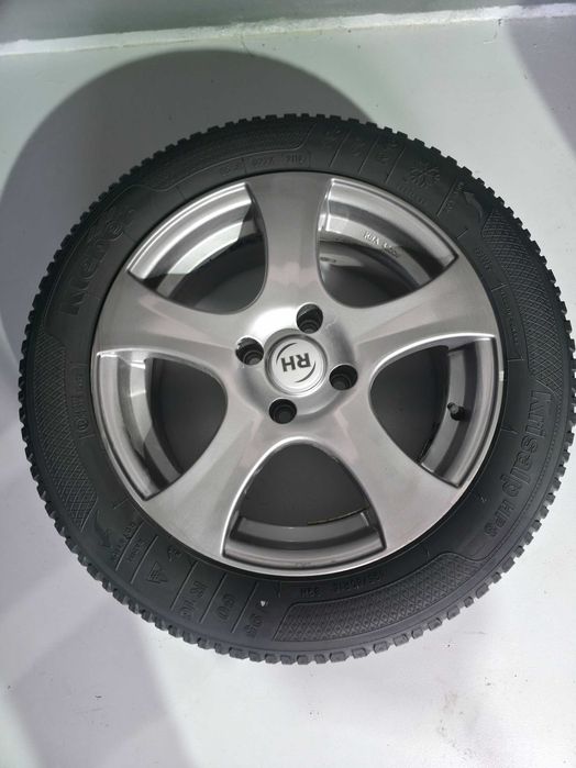 ROTI Jante + Anvelope M+S IARNA - 195/60/16 - 4x108 16'' - Dedicate Peugeot 2008 / Citroen / Opel Mokka / DS