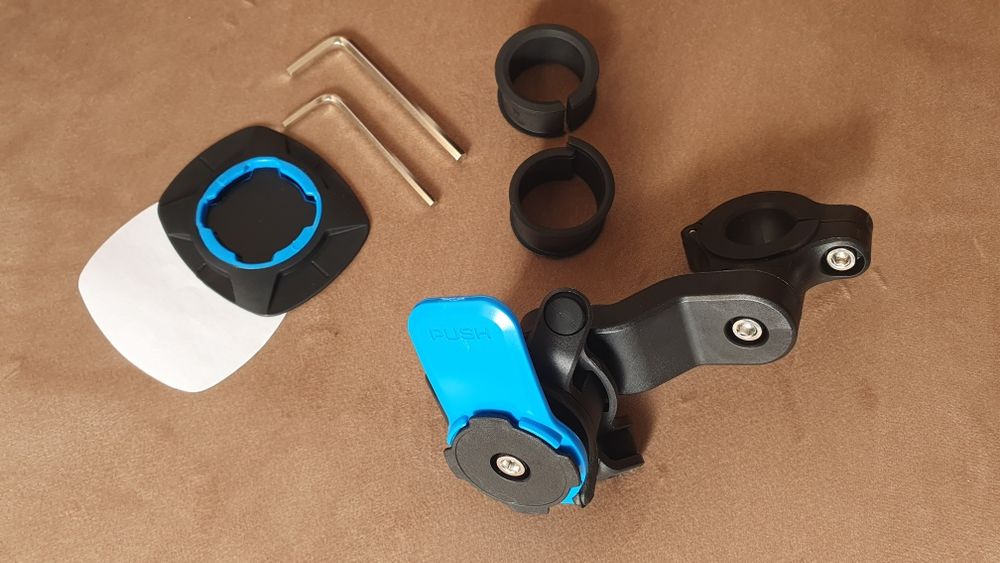 Suport telefon Quad Lock motocicleta bicicleta atv ghidon oglinda NOU