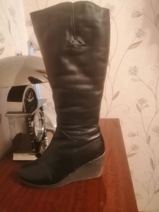 Сапоги зима, натуралка