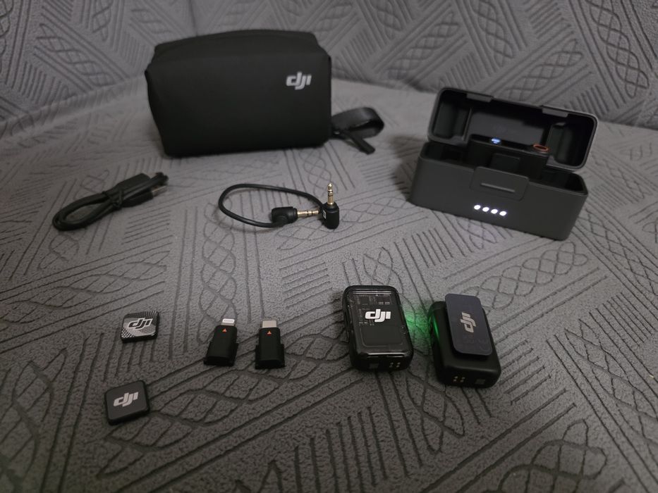 DJI - Mic 2 TX + 1 RX + Case, черна
