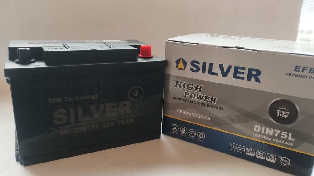 Akkumulyator. 75 Ah SILVER