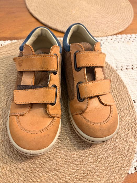 Pantofi cu scai pepino 28 piele naturală