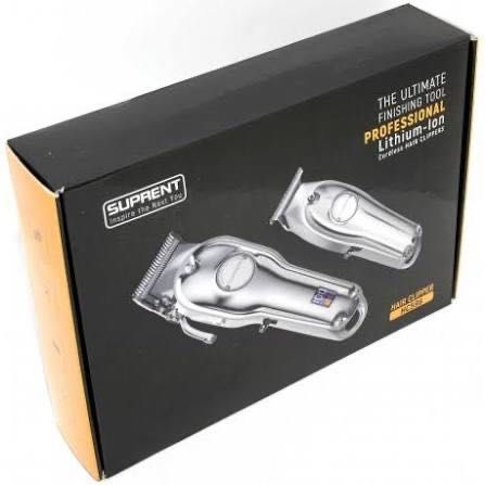 Set profesional masina de tuns si trimmer SUPRENT HC596,sigilat
